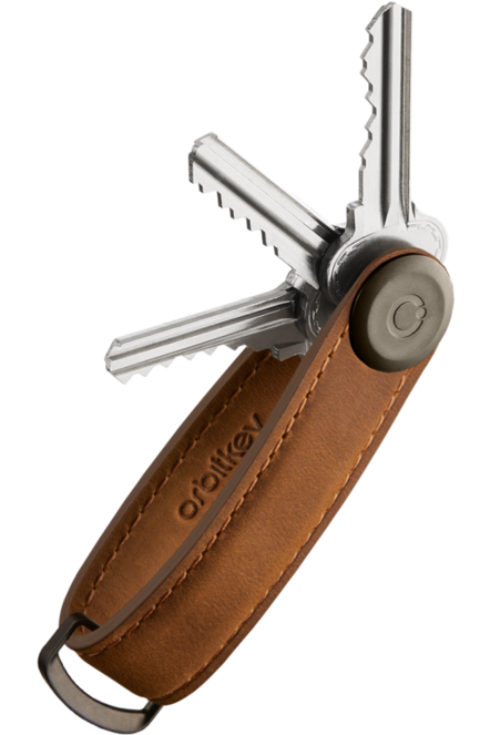 Orbitkey Crazy Horse Leather - Chestnut Brown