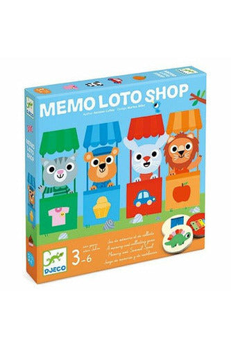 Memo Loto Shop Game