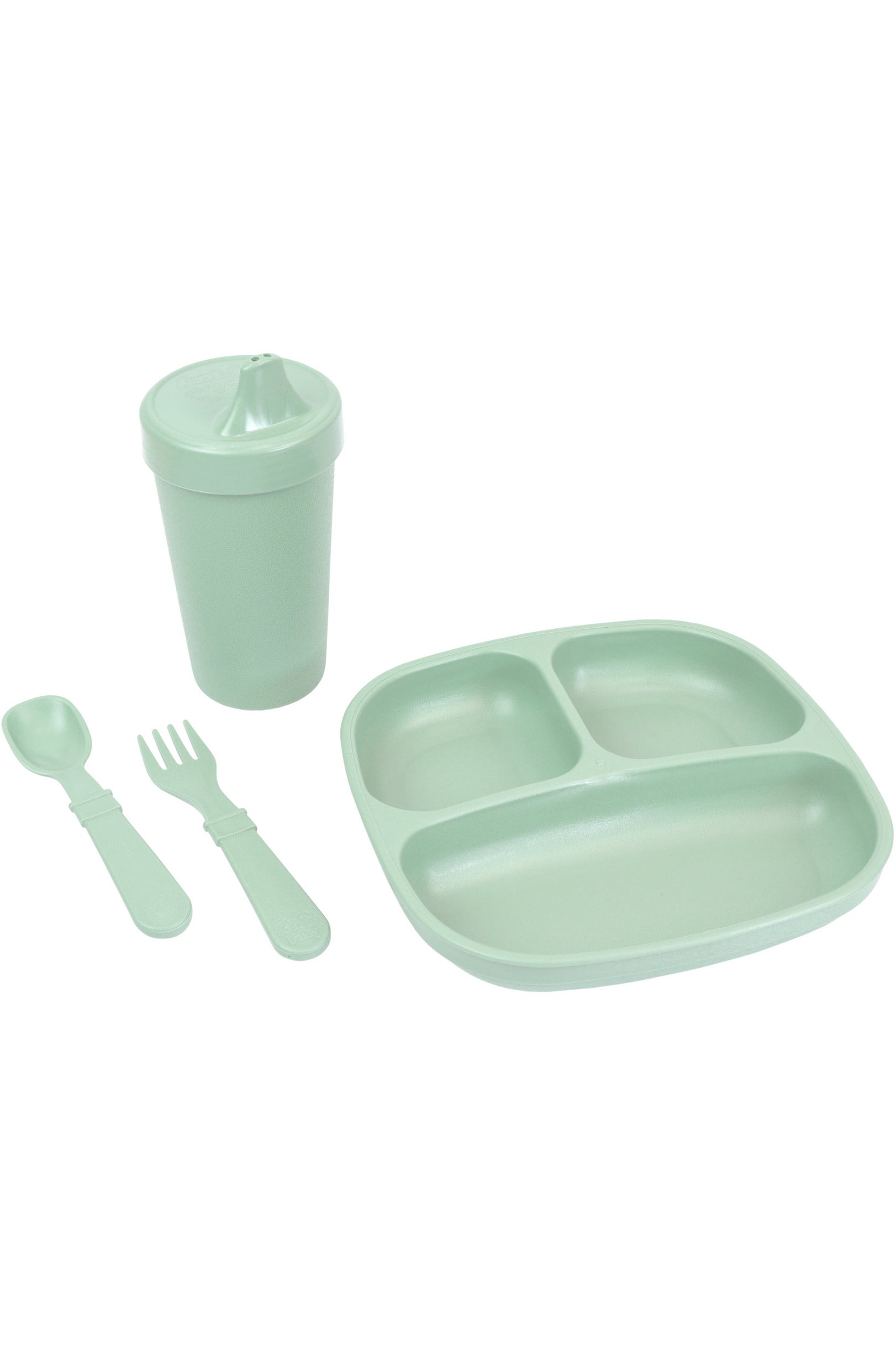 Re-Play Fork and Spoon Set - Sage