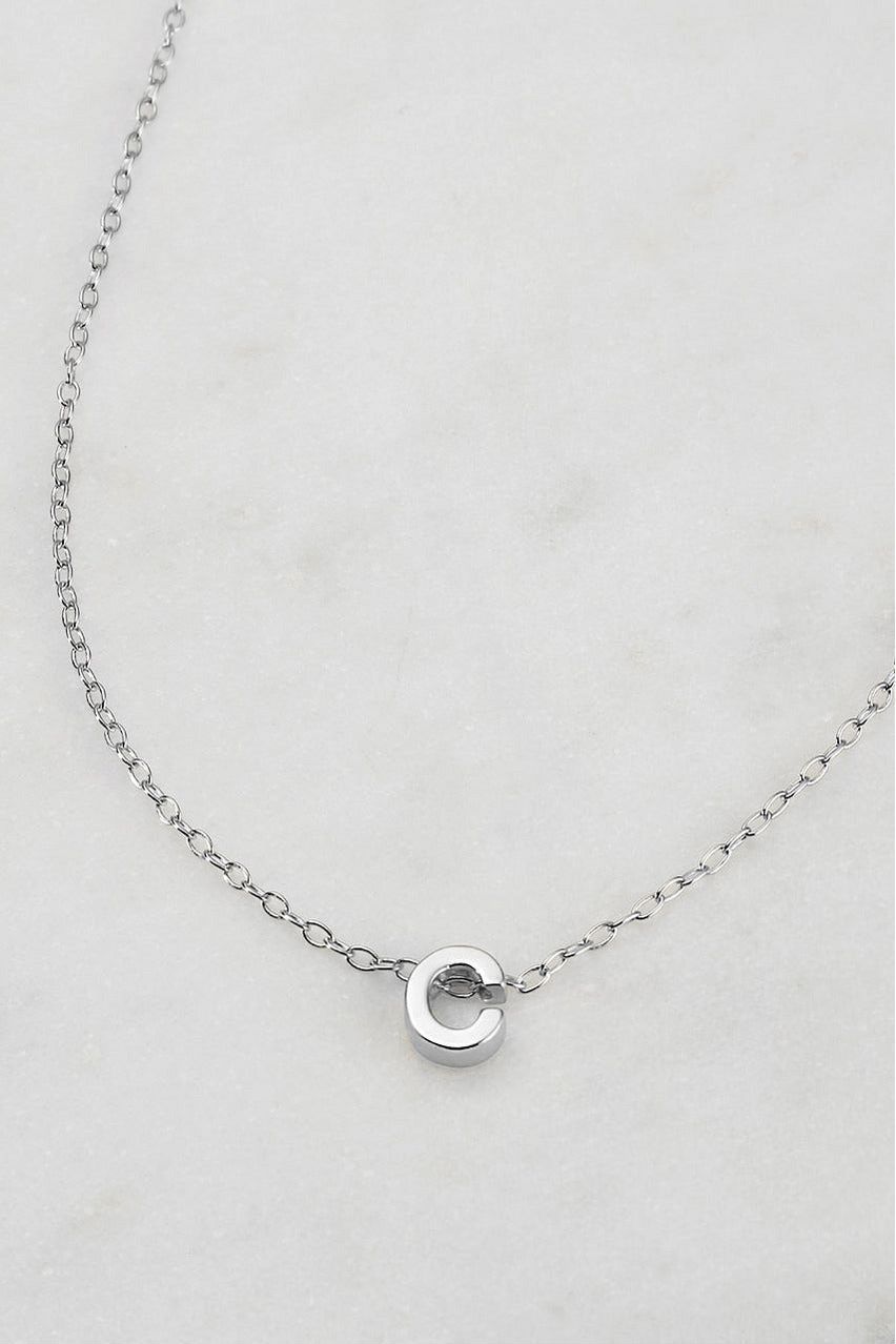 LETTER NECKLACE  - C