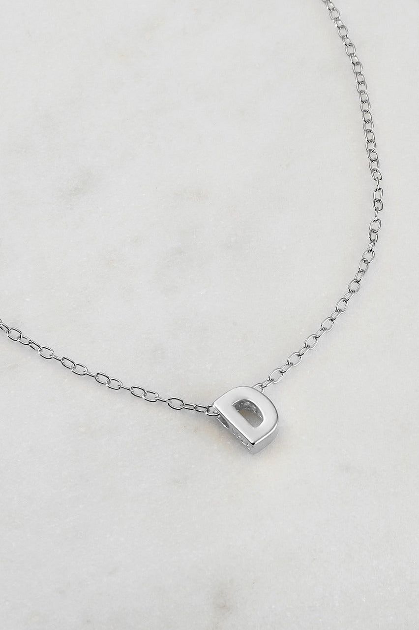 LETTER NECKLACE  - D