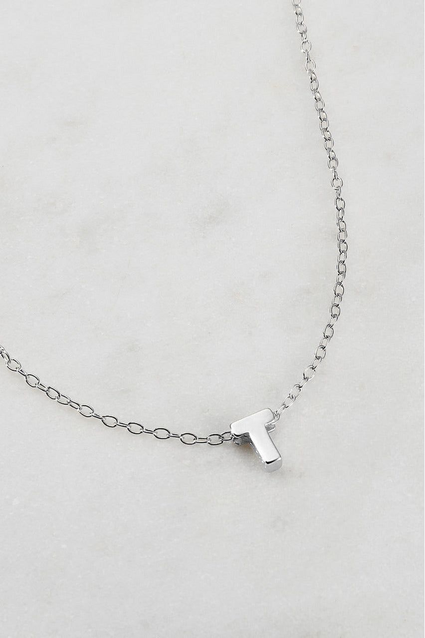 LETTER NECKLACE  - T
