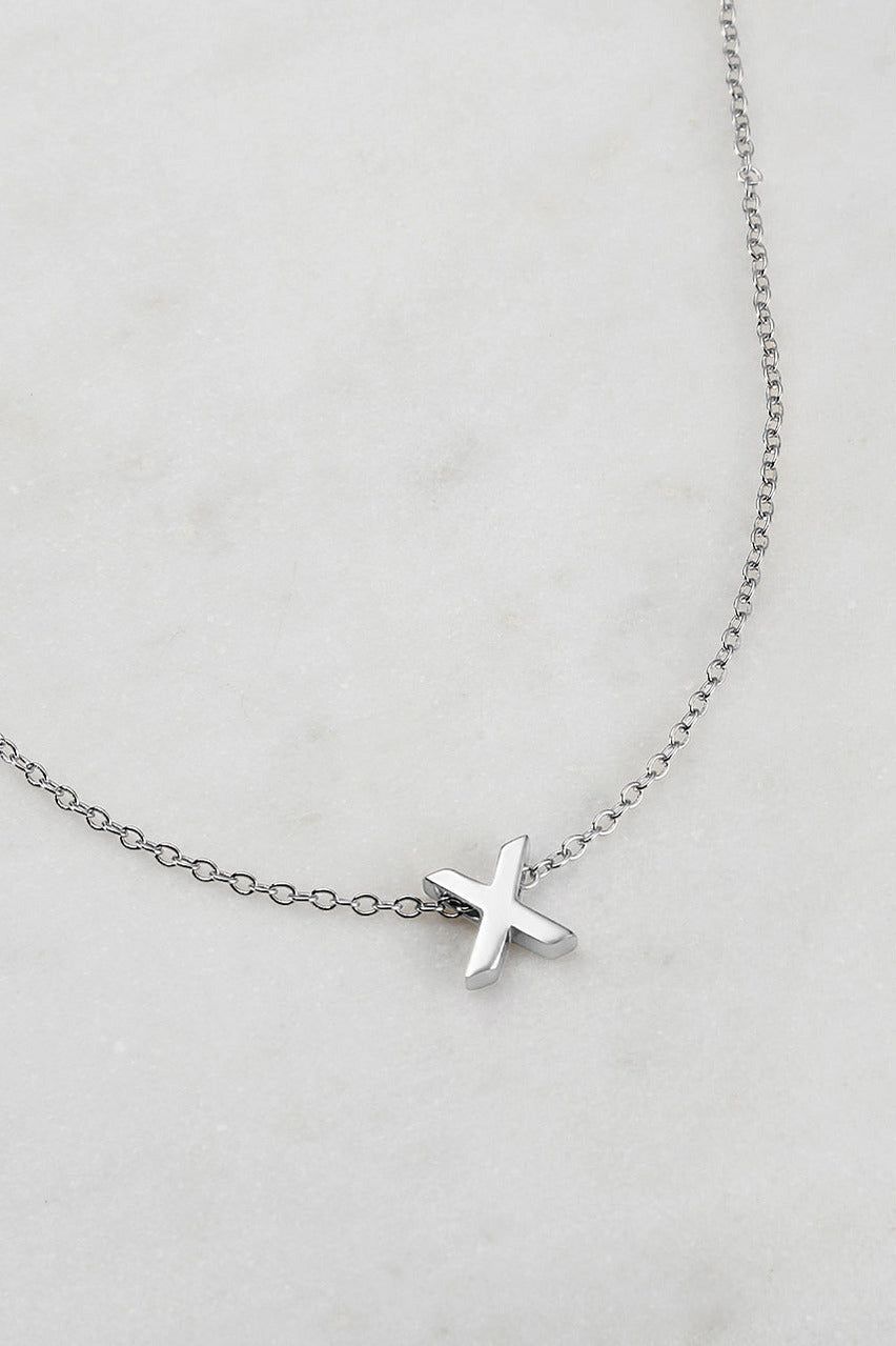LETTER NECKLACE  - X