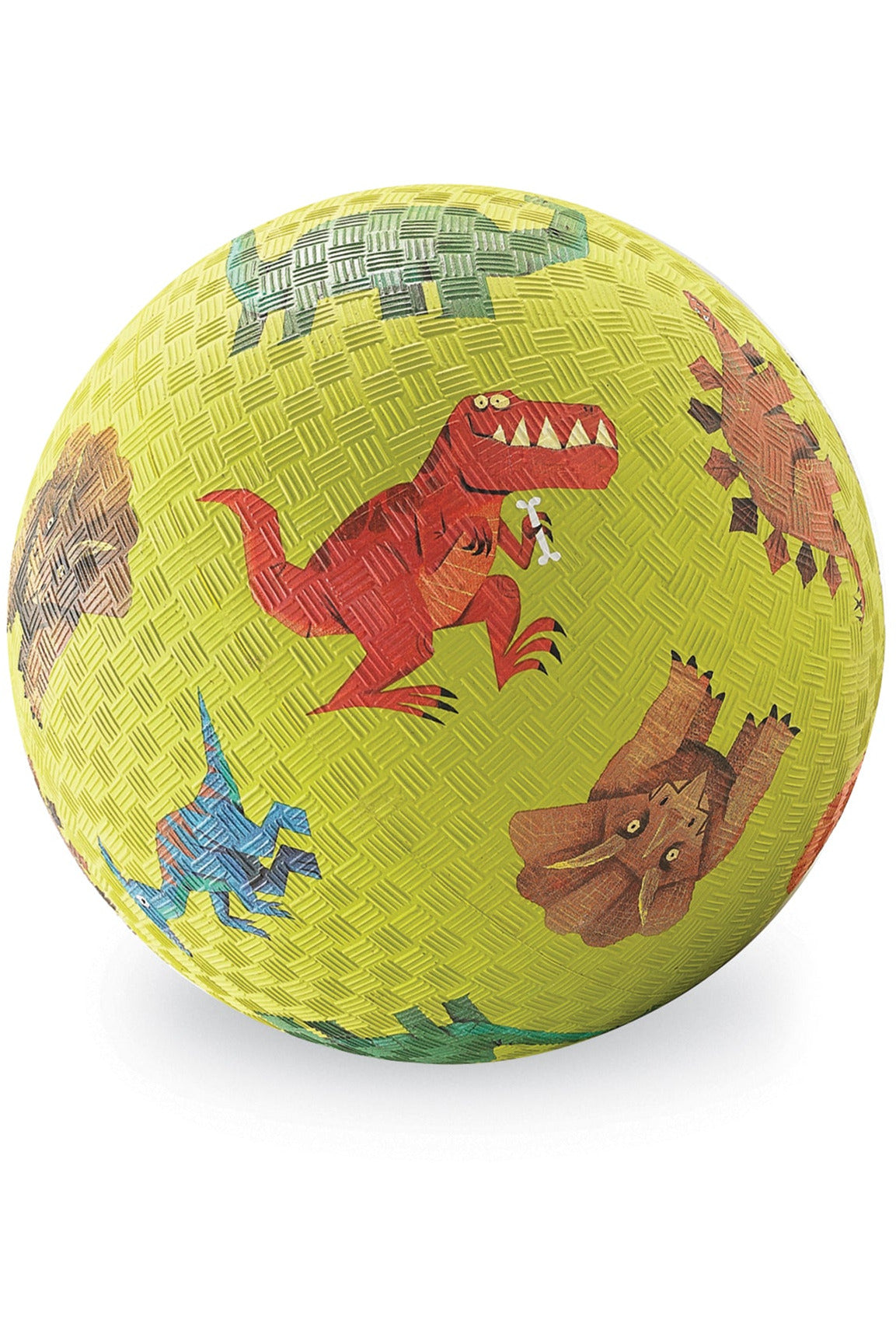 Playground Ball 5 Inch - Dinosaurs Green