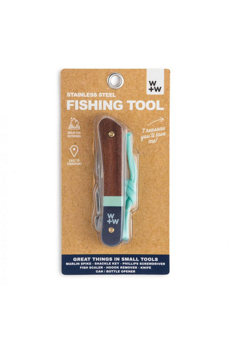 W+W 7 in 1 Fishing Multi Tool