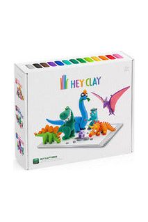 HEY CLAY DINO SET - 15 CANS