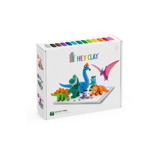 HEY CLAY DINO SET - 15 CANS