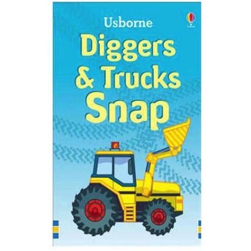 DIGGERS & TRUCKS SNAP CARDS