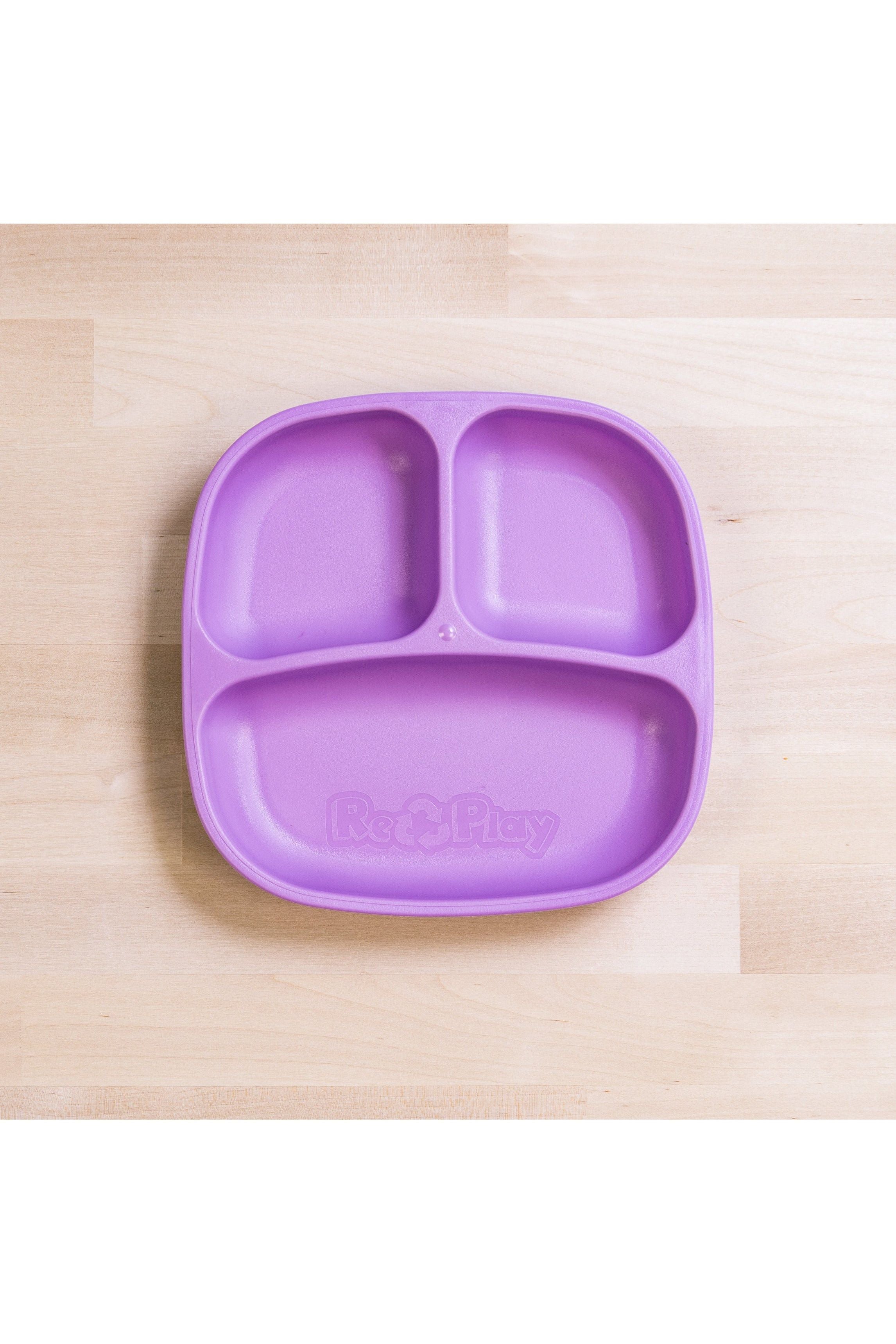 Re-Play Divided Plate - Purple