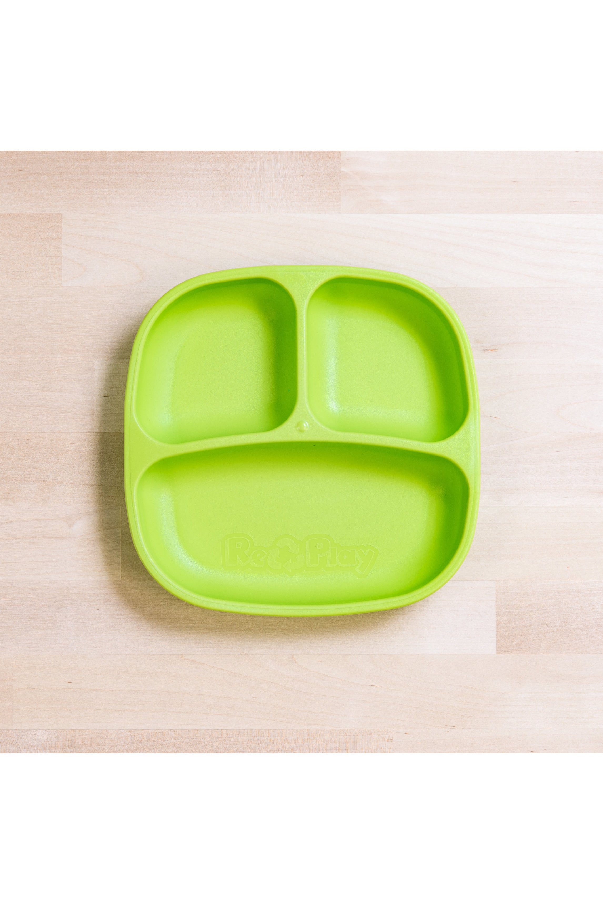 Re-Play Divided Plate - Green