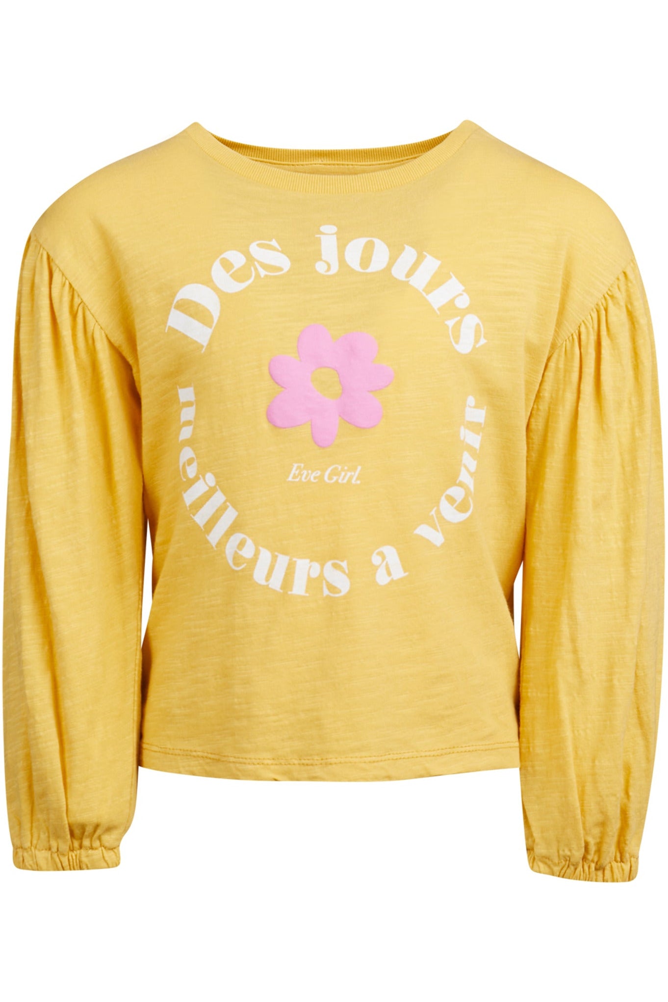 BETTER DAYS L/S TEE - MUSTARD