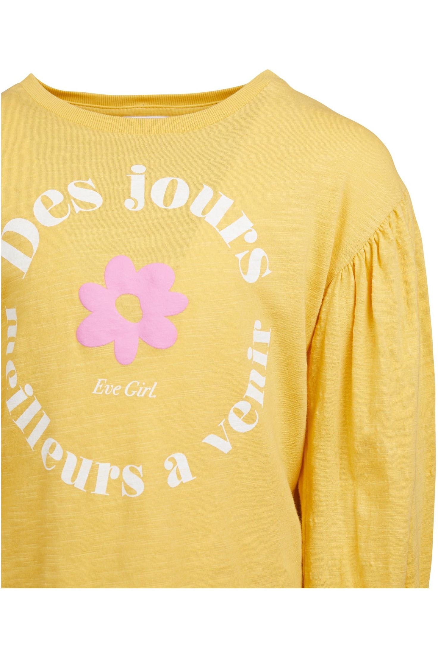 BETTER DAYS L/S TEE - MUSTARD