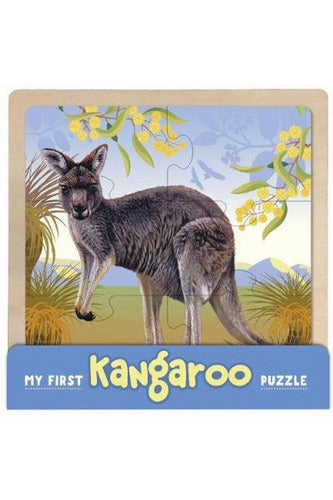 MY FIRST WOODEN PUZZLE - KANGAROO