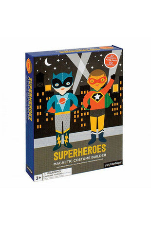 Superheroes Magnetic Costume Builder