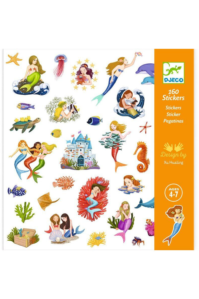 Djeco Sticker - Mermaids