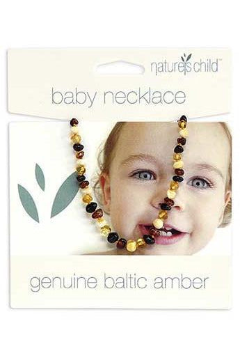 Nature's Child Amber Necklace - Mixed