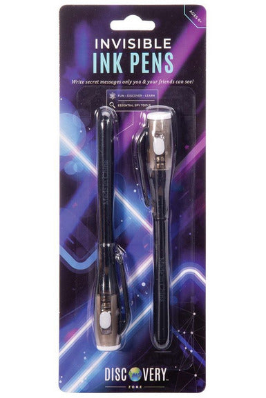 Invisible Ink Pens with light - 2pk