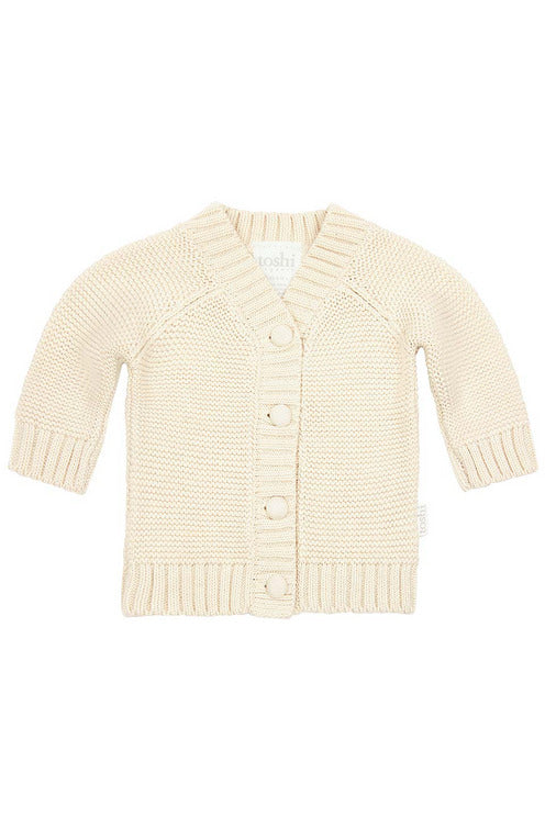 Organic Cardigan Andy - Feather