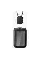 Orbitkey ID Card Holder Pro w/ Lanyard - Black