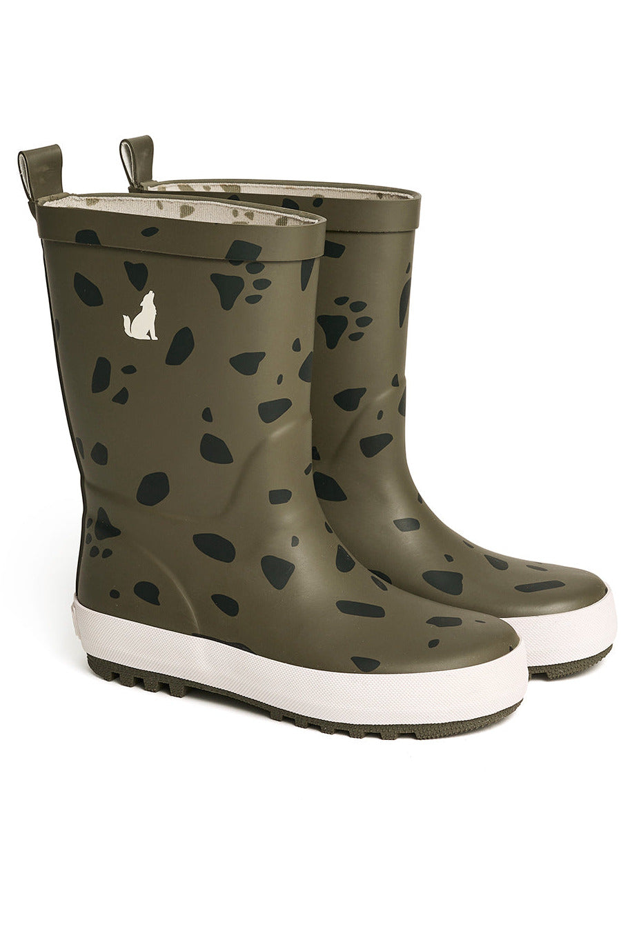 RAIN BOOTS - Khaki Stones