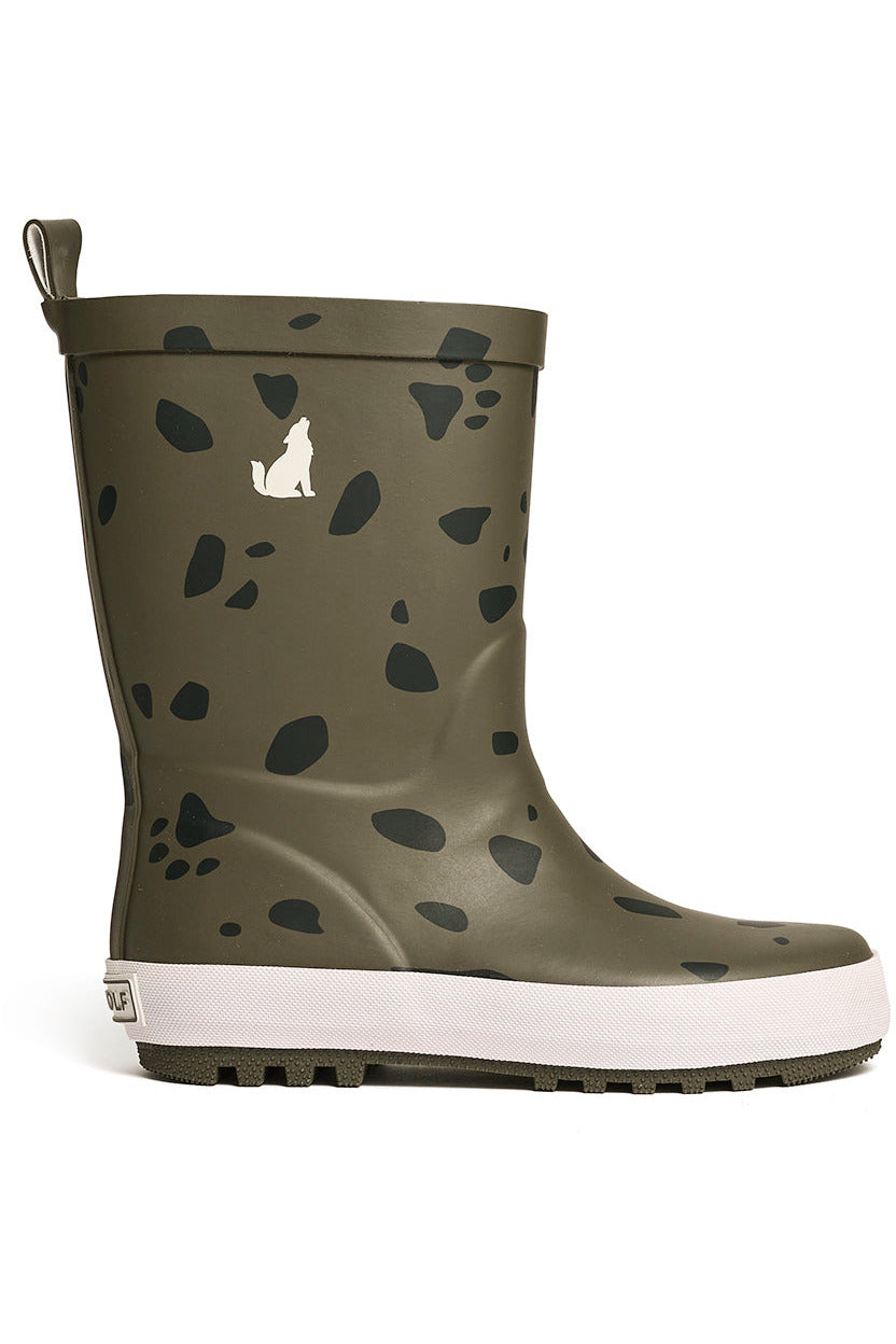 RAIN BOOTS - Khaki Stones