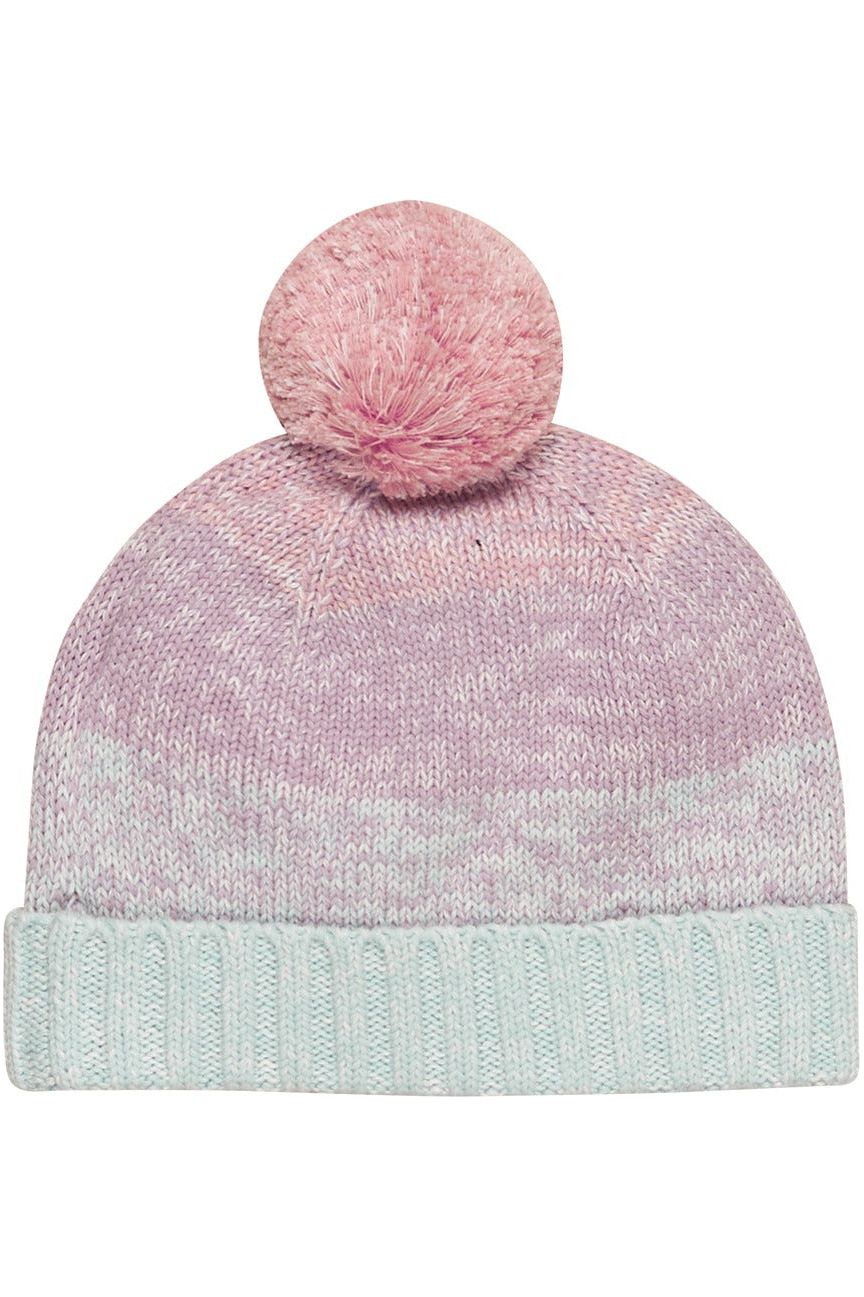 JEWEL RAINBOW STRIPE KNIT BEANIE