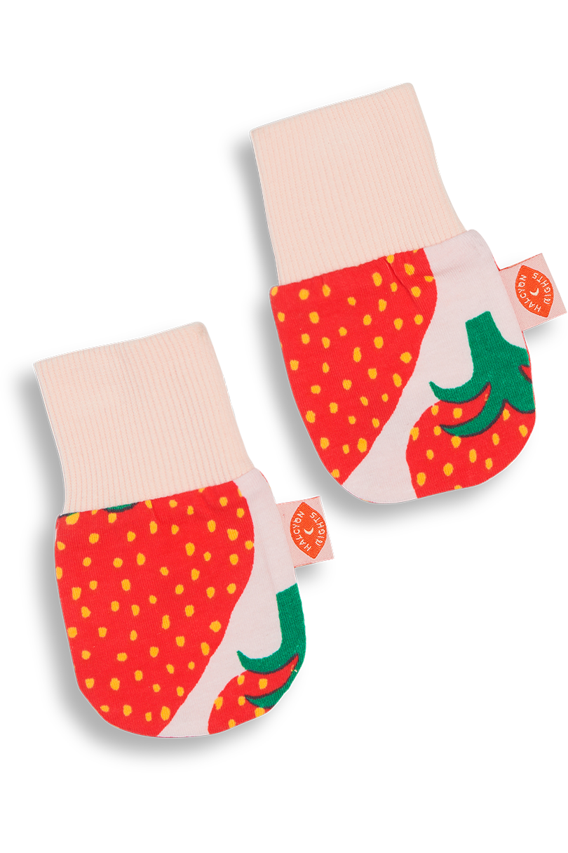 Strawberry Fields Bobby Mittens