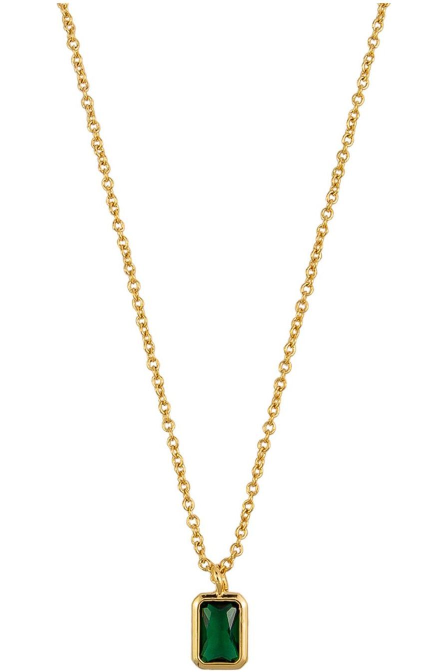 Gold Emerald Pendant N/L