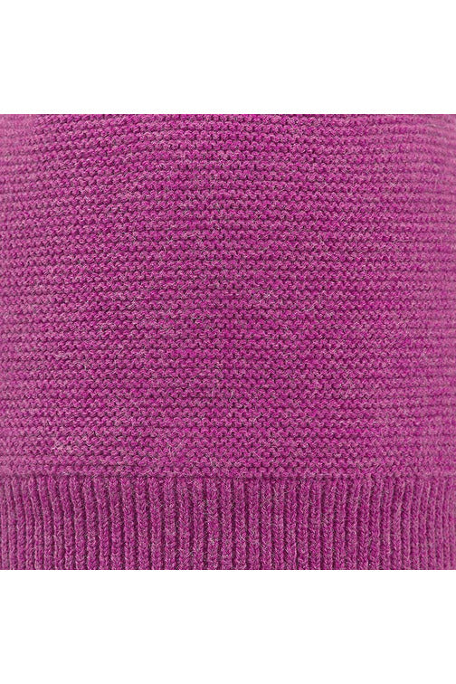 Organic Beanie Love - Violet