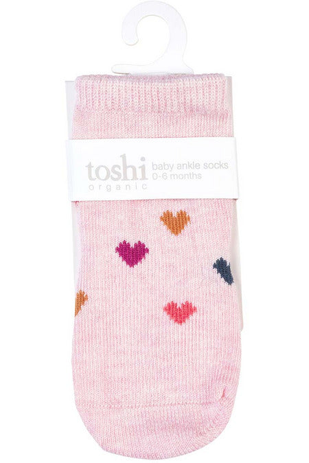 Organic Socks - Hearts