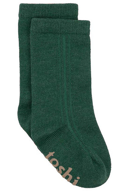 Organic Socks Knee - Ivy