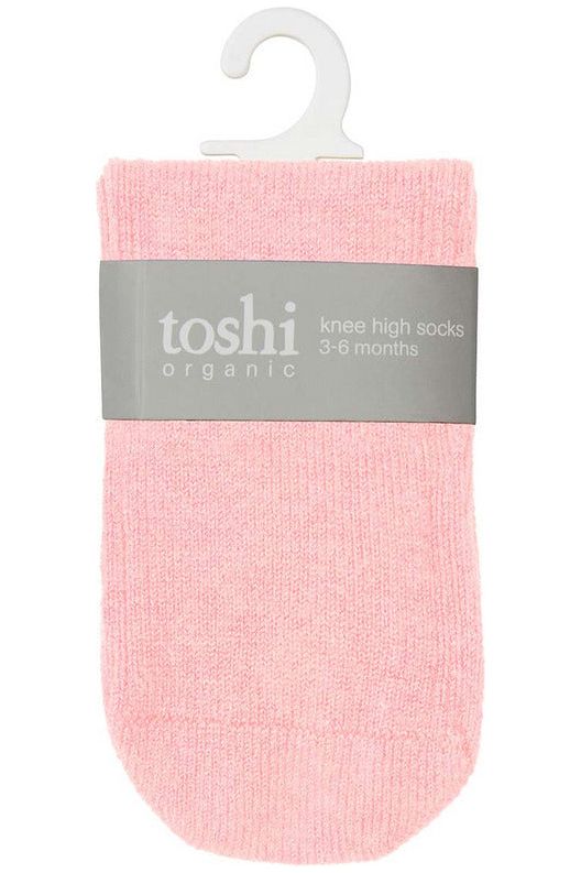 Organic Socks Knee - Pearl
