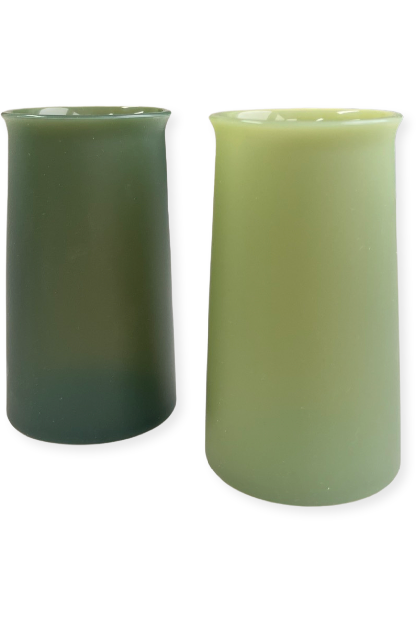 Stegg/Unbreakable Silicone Highball Glasses - Markham - Sage/Olive