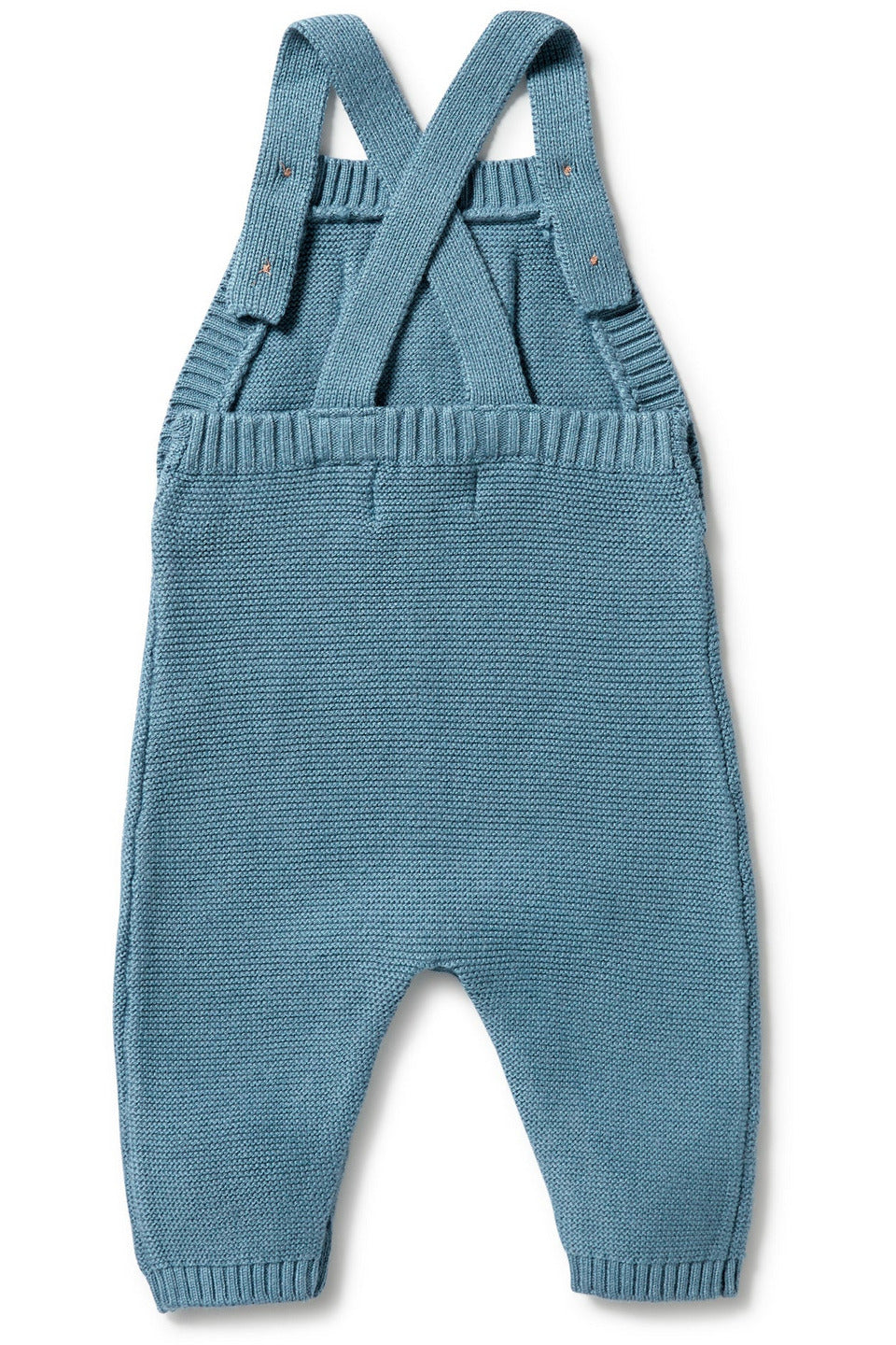 Knitted Overall - Bluestone