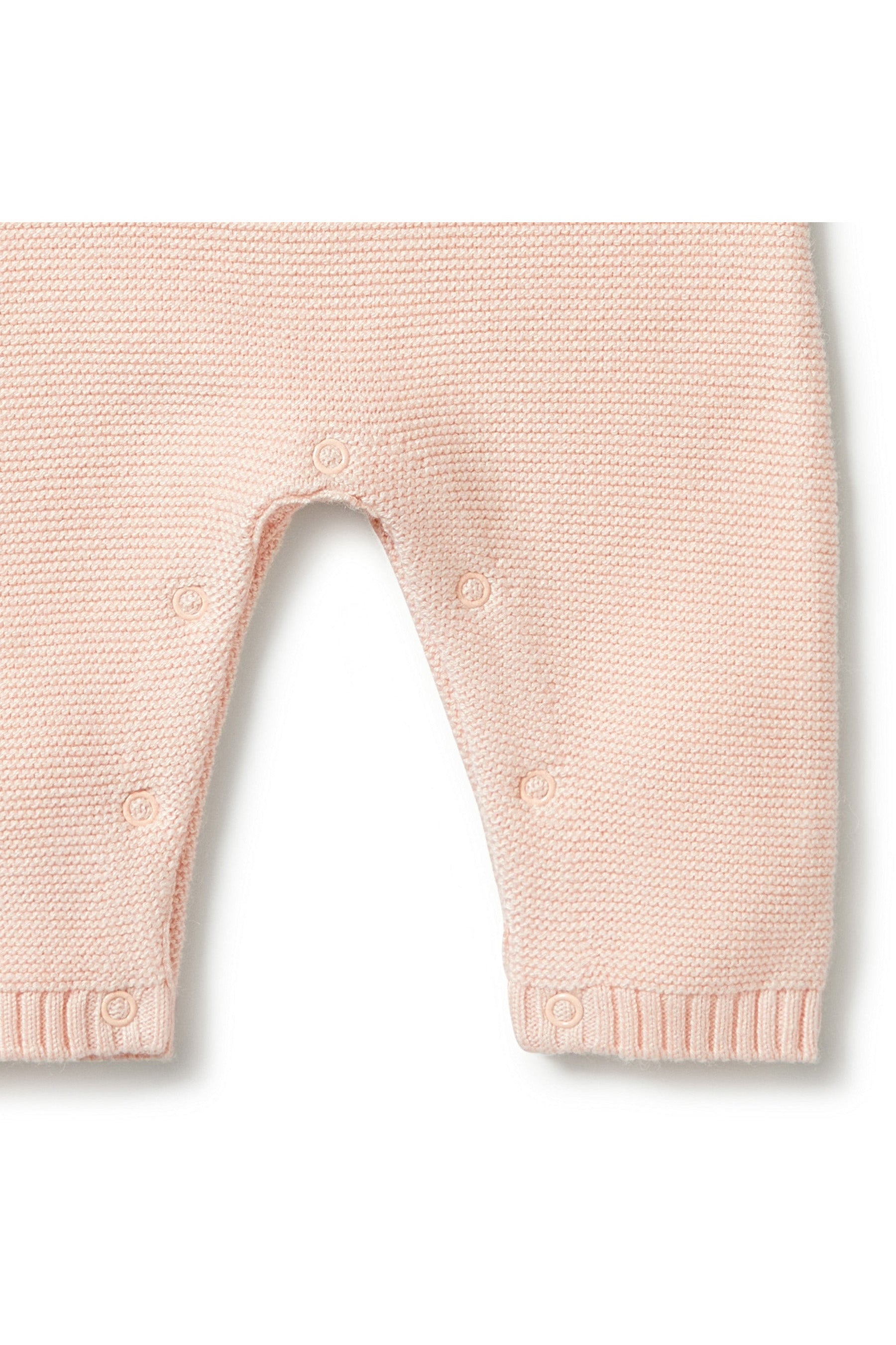 Knitted Overall - Blush