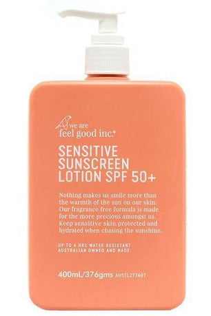 Feel Good Sunscreen - Sensitive 50+ 400ml pump