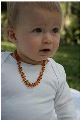 Nature's Child Amber Necklace - Mixed