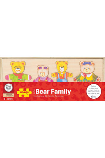 Bear Family Puzzle - Bigjigs