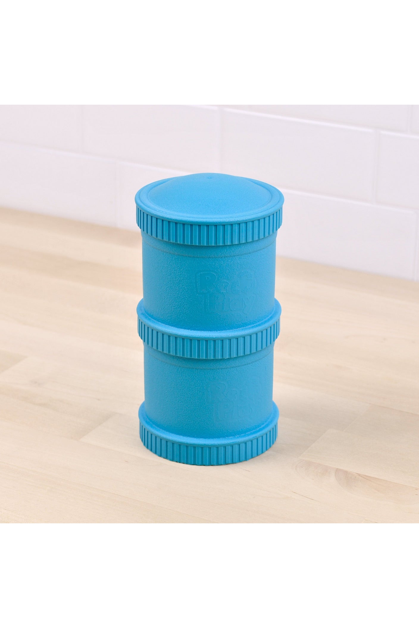 Re-Play Snack Stack (2 Pods and 1 Lid NO Retail Packaging) - Sky Blue
