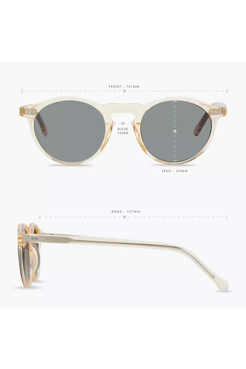 Status Anxiety - Ascetic Sunglasses - Blonde