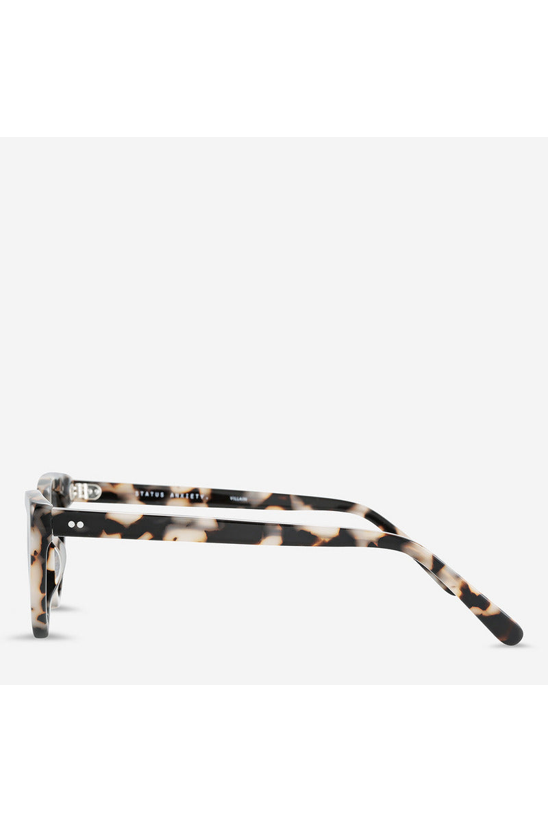 Status Anxiety - Villain Sunglasses - White Tort