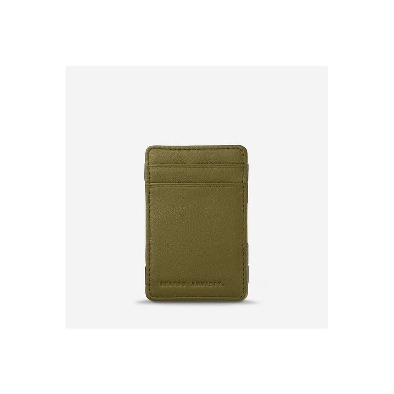Status Anxiety - Flip Wallet - Khaki