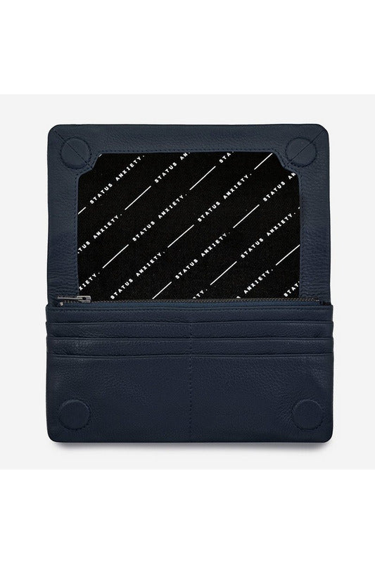 Status Anxiety - Some Type of Love Wallet - Navy Blue