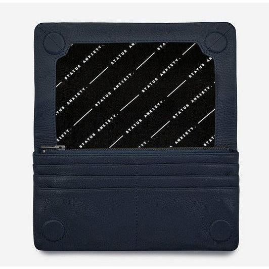 Status Anxiety - Some Type of Love Wallet - Navy Blue