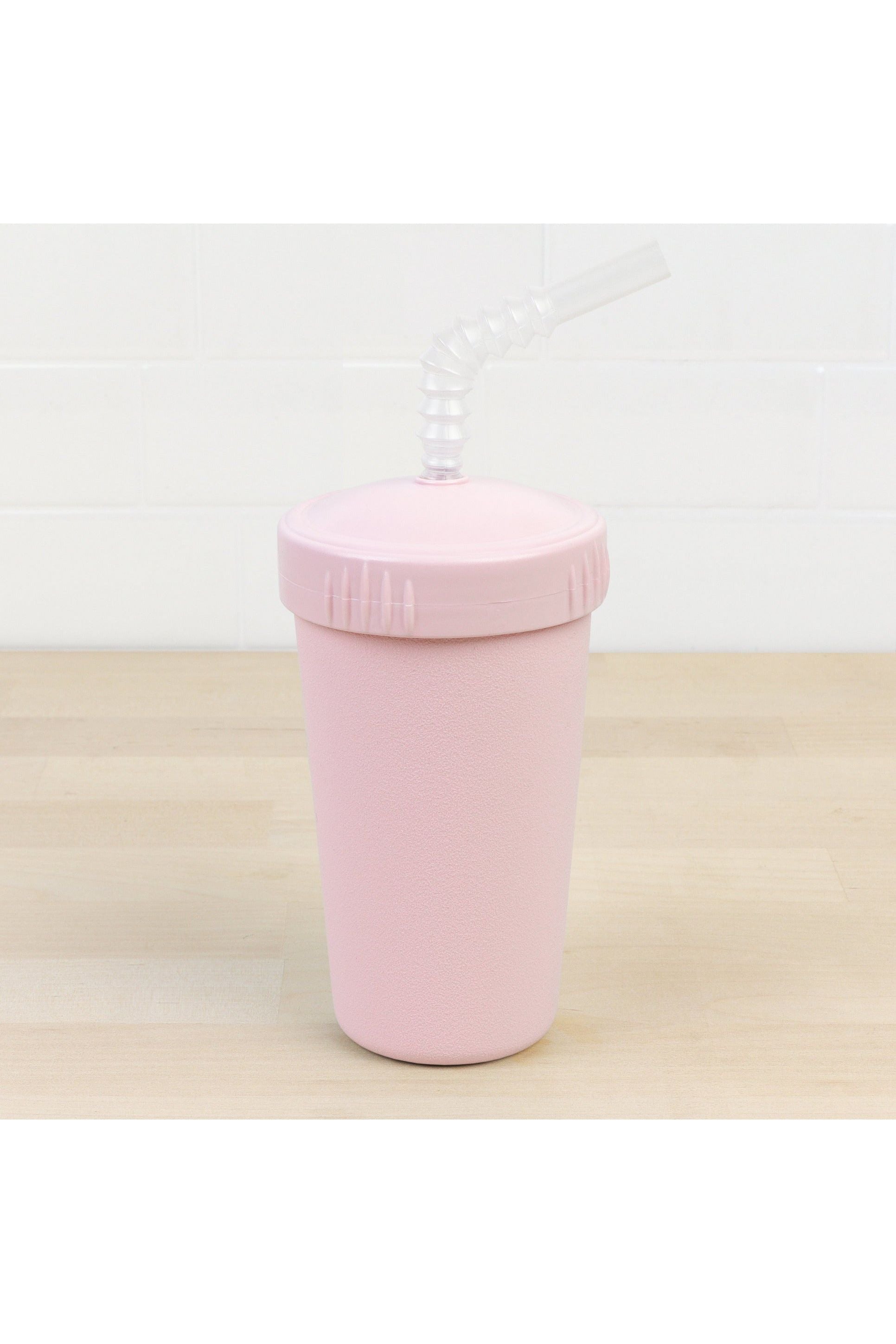 Re-Play Straw Cup with Reusable Straw - Ice Pink